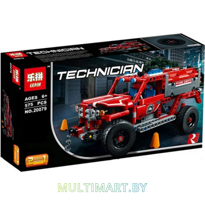 Конструктор Lepin 20079 Служба быстрого реагирования (575 деталей)